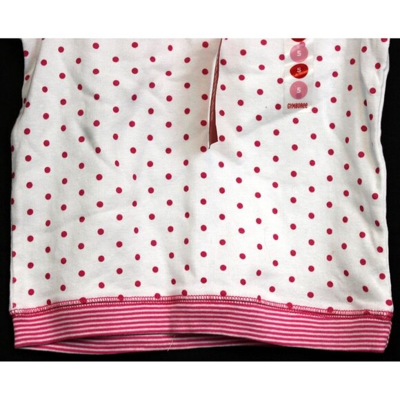 NEW 2008 Gymboree 2pc Tennis Match Shirt sz 5 Hooded Pink Polka Dot Turtle Socks - Picture 6 of 12